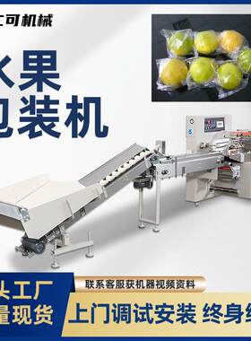 现货水果包装机单个赣南脐橙香水柠檬橘子沙糖桔全自动上料套袋机