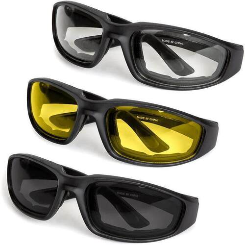 Fashionable Motorcycle Glasses Racing Anti-glare Windproof V