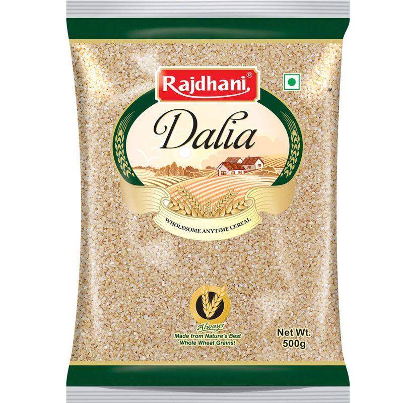 broken Wheat rajdhani dalia 麦碎 bulgur indian food 500g - 实物图