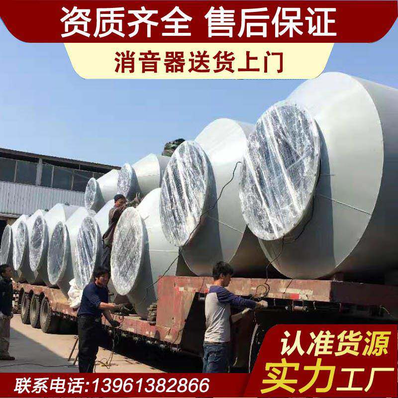 贵阳遵义六盘水铜仁安顺风机出口消音器 除尘消音器 水泥厂消音器