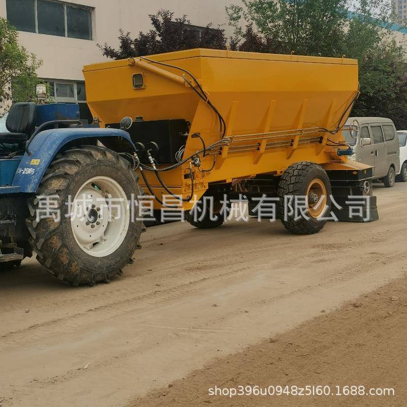 厂EPZ家供厂应石灰粉末铺机 四轮后悬挂式撒机灰灰家图片