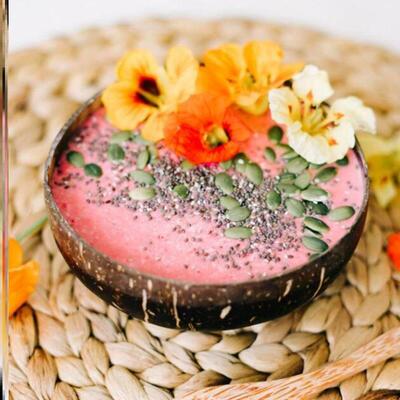 12-15cm Natural Coconut Bowl protection wooden bowl 椰子碗