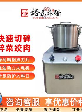 裕飞永强食物切碎机商用多功能火锅店海底捞辅食绞肉蒜蓉姜蓉配料