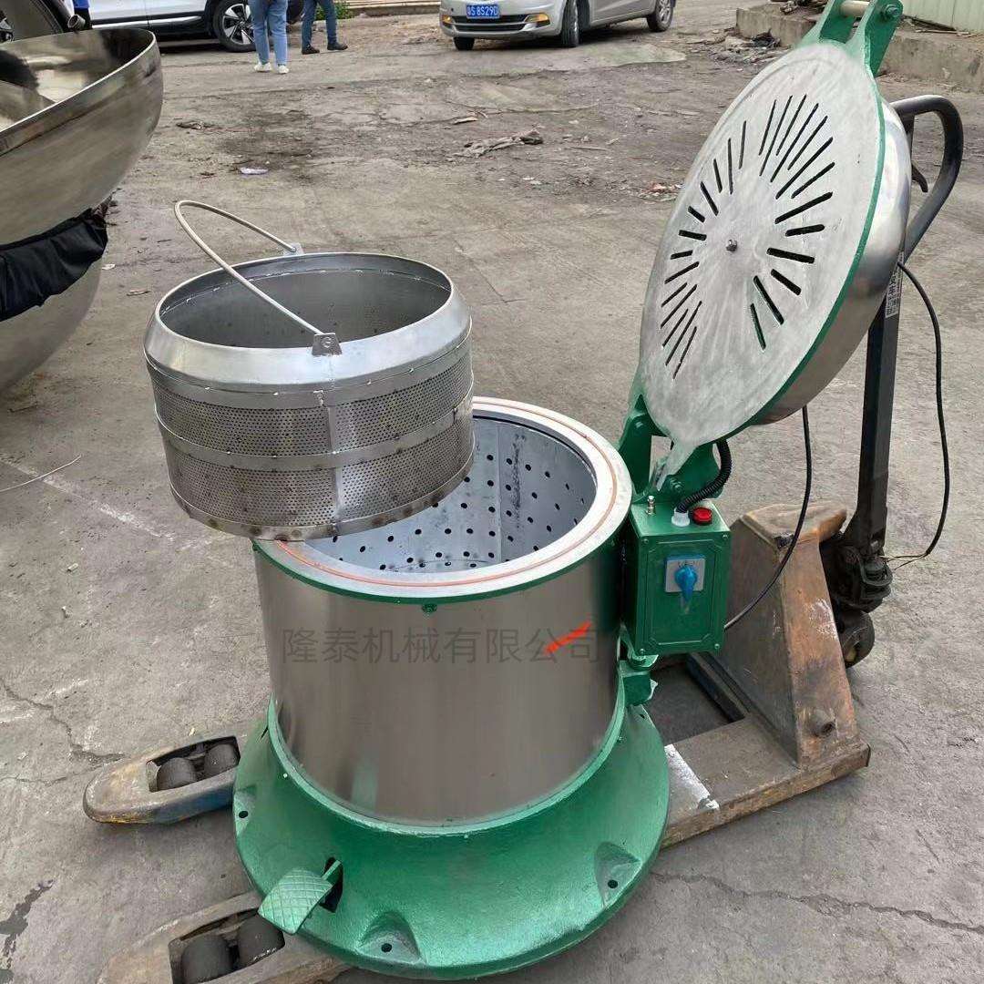 厂家直供重型400型五金烘干脱水机铝屑螺丝脱油机铜渣弹簧甩干桶
