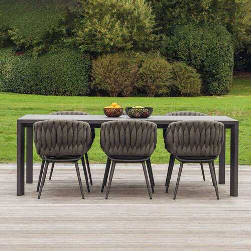 园藤户外桌椅阳台编庭院露天花北欧室外餐桌休闲椅酒店家Y247具咖