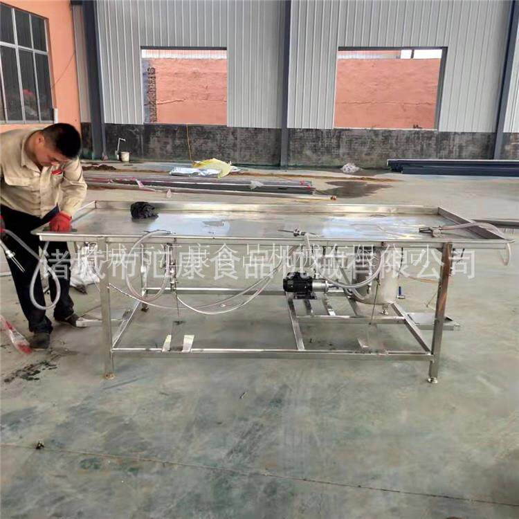 研发带骨鸡腿注射机无骨肉类盐水注射设备羊腿淀粉腌渍入味机