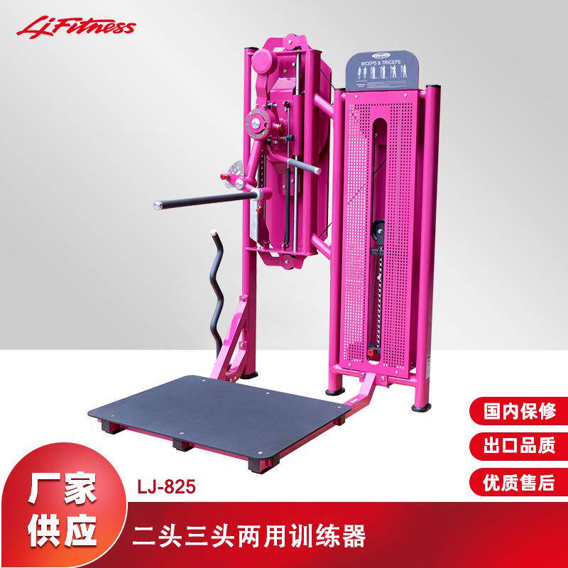 站立式全臂训练器二头三头两用训练器健身器械弯举三头肌训练器