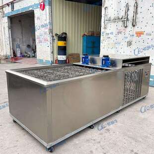 m风冷3吨冰砖机厂家直销盐水式 制冰机海鲜制冰机冰条机