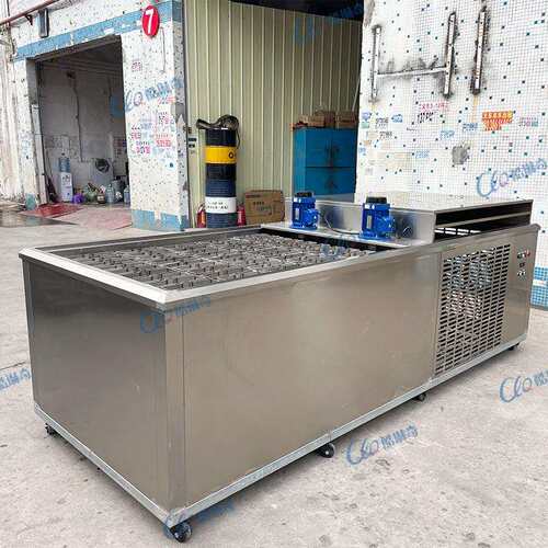 m风冷3吨冰砖机厂家直销盐水式制冰机海鲜制冰机冰条机