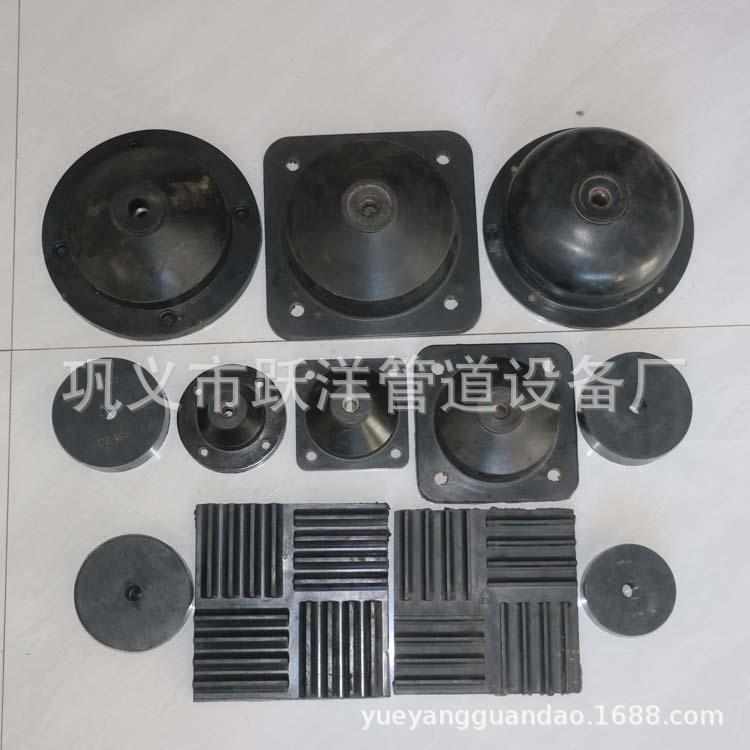 水泵橡胶剪切隔振器 JGD型橡胶减震器风机防震垫  锥形橡胶减震垫