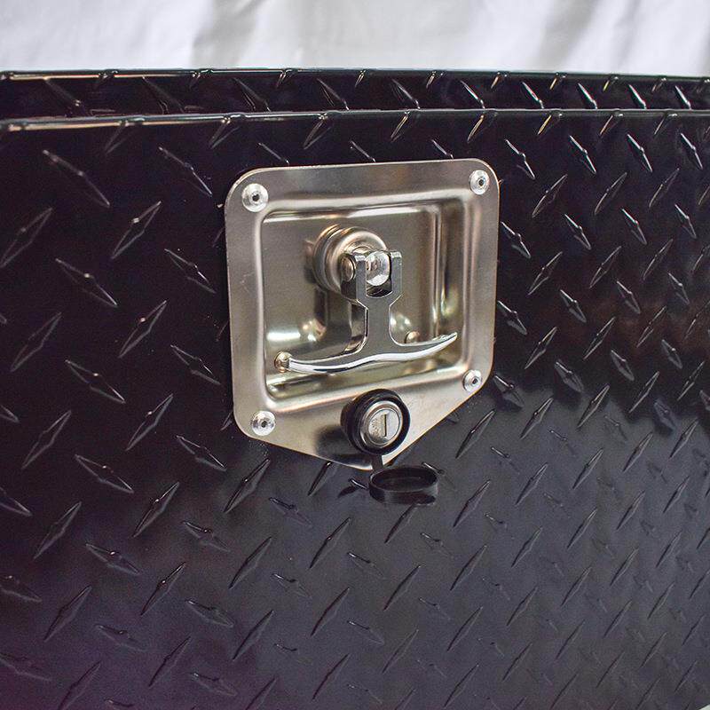 黑色铝制卡车箱卡车工具箱GCF皮拖车储存工具具铝制卡车工箱