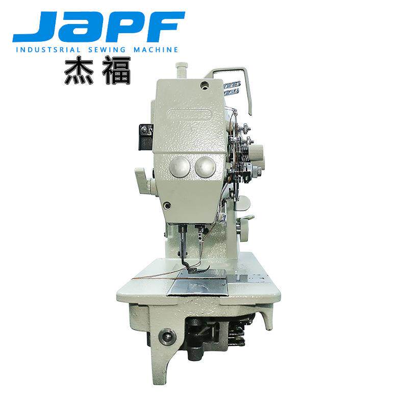杰福工业缝纫机845电脑直驱可转直角双针机针杆分离厂家直销