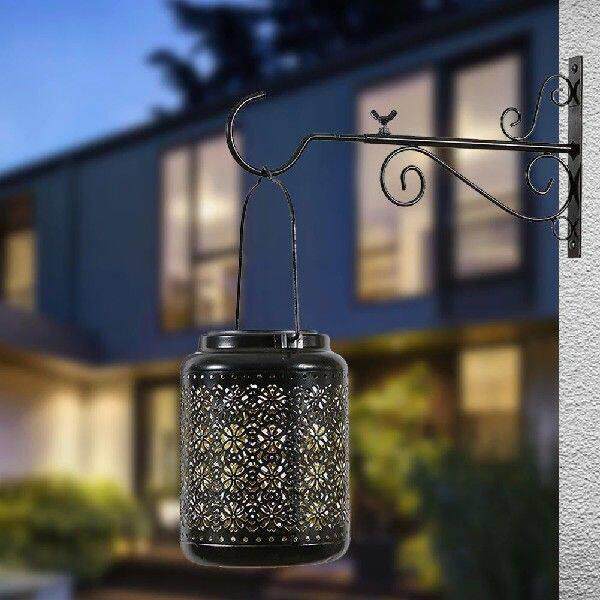Wall Plant Hanger Adjustable Wall Hanging Rack Iron Wall