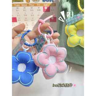 布艺花朵挂件包包回礼篮可爱配饰服饰搭配小挂件儿童礼品装饰扣