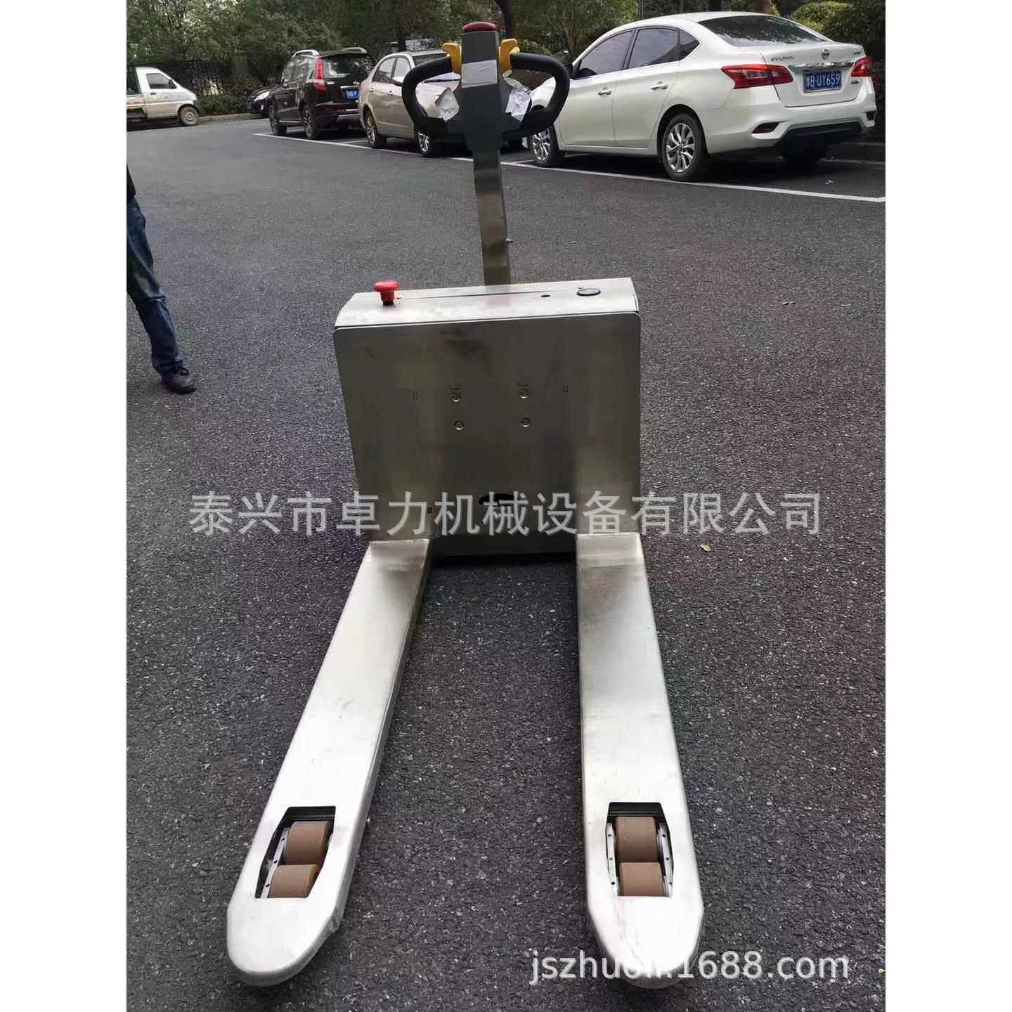 04材质全电动搬运车，不锈钢半电动搬运地牛，不锈钢全电动托盘