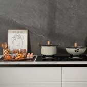 软橱柜陈设房间砧板具装 装 饰品样板摆件展厅厨房道具锅样板房新品