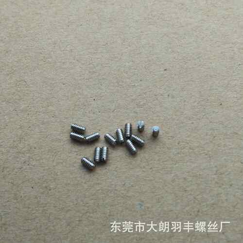 GBN一字开槽73/DI551M机1.6M2不锈钢字平尾紧定一螺钉米止付现货