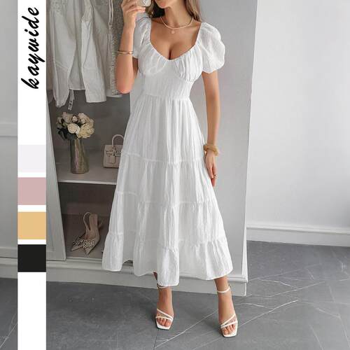 Long skirt dress women's summer