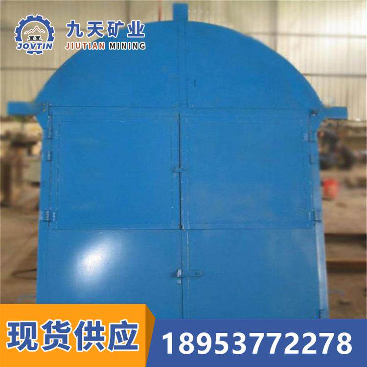防火栅栏两用门 井下防火栅门规格 九天各种矿用门出售