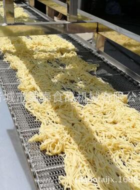 全自动热干面机器哪家好 国泰热干面生产线 自熟面条连续生产设备