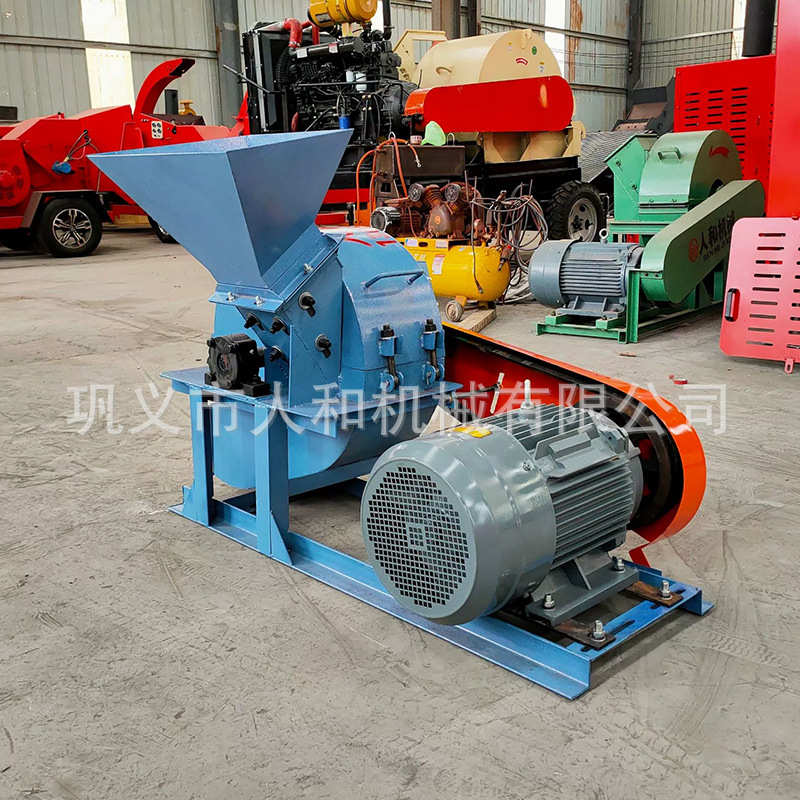 厂家直销可移动木屑粉碎机 菇木香菇料粉碎机 木材厂电动木屑机