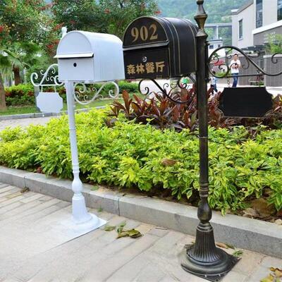 特别清关欧洲铁屋邮箱户外防雨邮箱婚礼道具邮箱