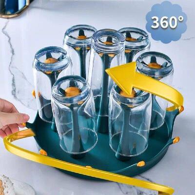 Coffee Table Crown Drainage Home Storage Cup Holder