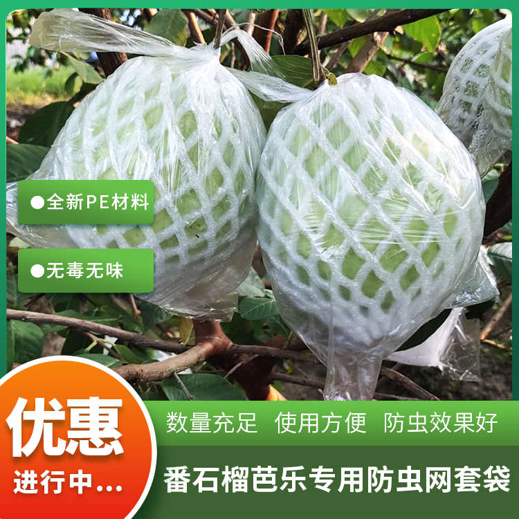 网套袋包番石榴芭乐防虫防鸟专用袋一体袋水果网套泡沫网保护袋