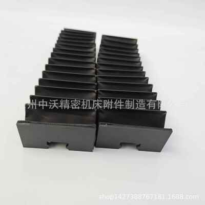 沧州厂家供应25545直线导轨风琴罩伸缩式柔性防尘罩防护铣床
