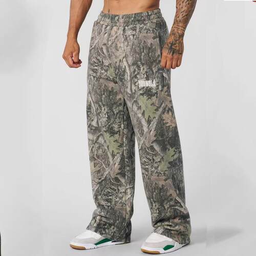 Mens Camo Baggy Sweats Joggers Comfort Sweatpants S4XLgift