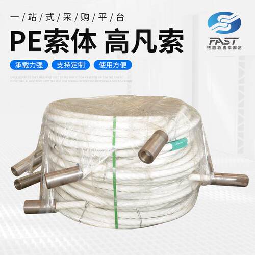 高钒索PE索体不锈钢拉索厂家供应不锈钢桥梁缆索