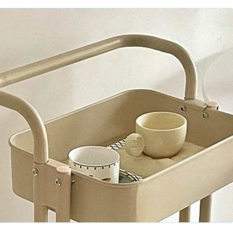 小推车置物架厨房落地多层可移动带轮子美发纹绣美容院美甲工具车