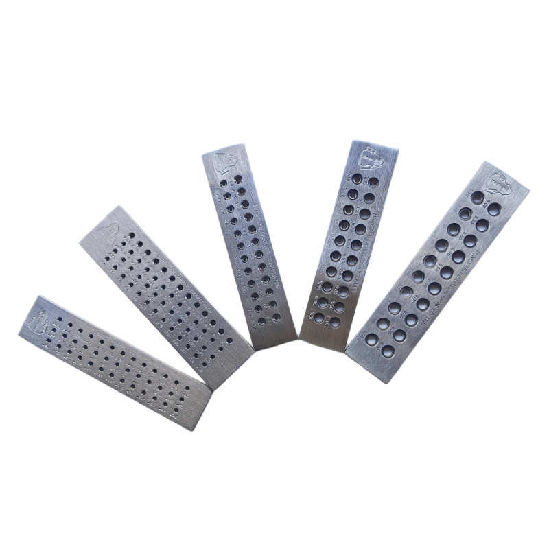 拉丝板厂家直销金银拉丝板首饰拉线板圆形拔丝板厂家直销打金工具