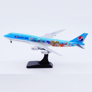 JC Wings 1:400 合金 飞机模型 大韩航空 波音B747-8 HL7630