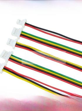 间距1.0mm数字线Sh1.0彩色电缆彩色端子线2P3P4P6P8P单头双头连接