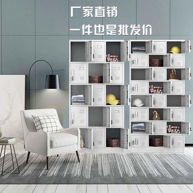 皮更衣柜员铁工储物柜学校宿舍柜加铁皮柜衣厂家厚002文件柜移动