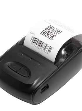 无墨手提便手MP211黑式迷你携外卖小型家用热敏照片打持机无线可