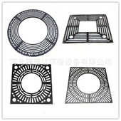 厂家供货铸铁树池篦子圆形树篦池子 球墨铸铁树篦子树护板树篦池