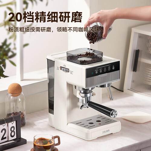 other 623332674127跨境啡机意式全半自咖动家用打奶泡冷啡热双62