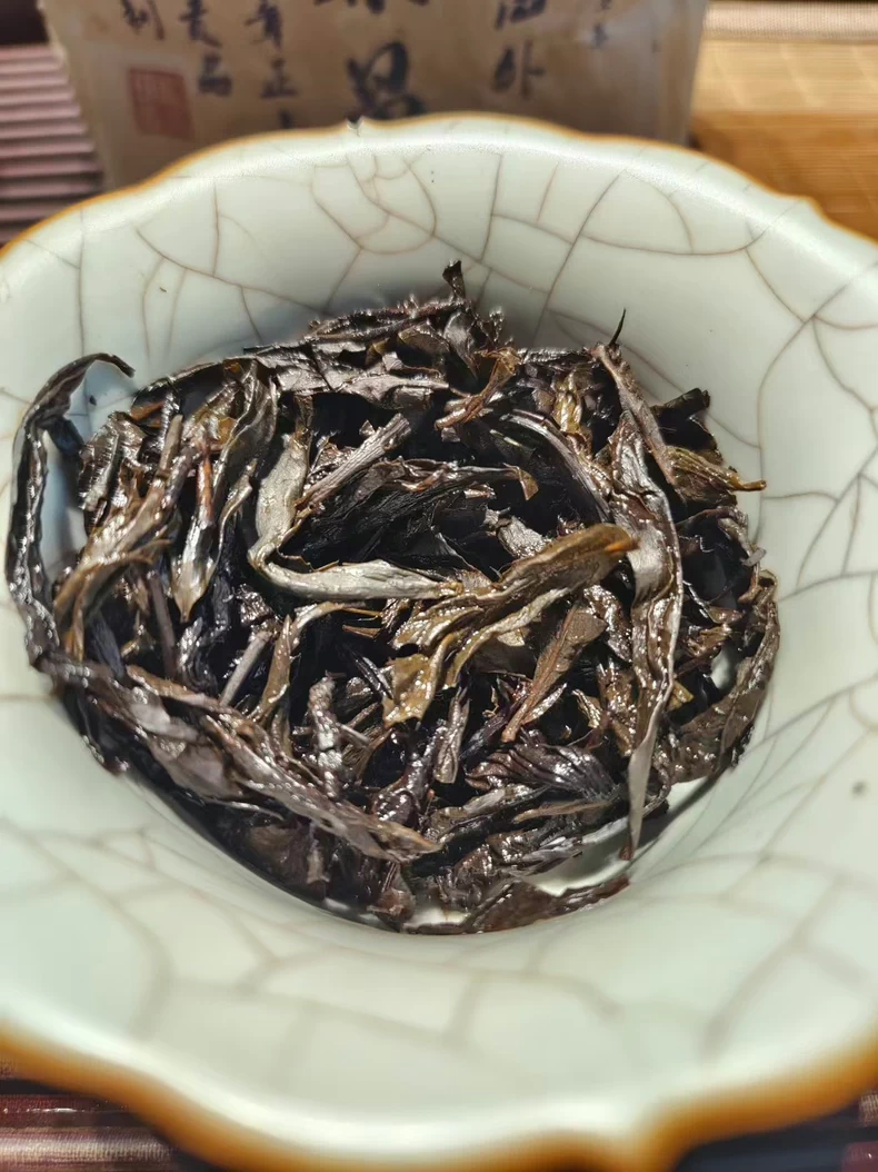 正宗老茶1987年老生普班章野生古樹頭春散茶老字號 普洱茶 BUASHOP普洱老茶