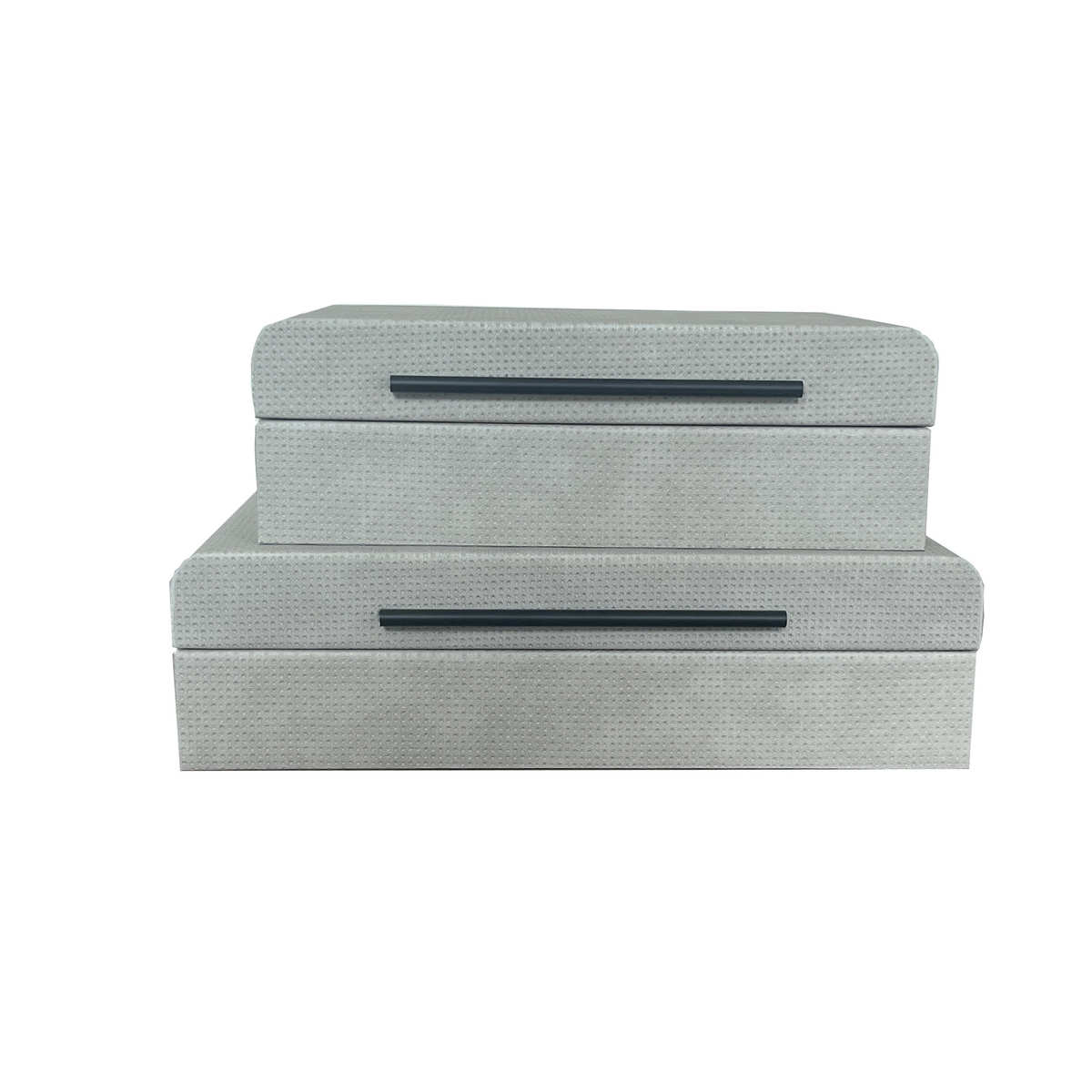 现代新中式首饰盒收纳盒样板房家居客厅酒柜轻奢卧室软装饰品摆件