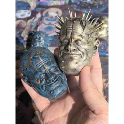 悟空神话幽魂金池长老大头牙签盒摆件周边手办潮玩黑树脂手工收藏