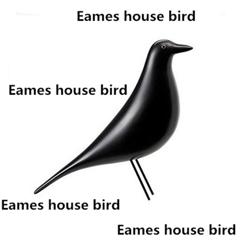 北欧伊姆斯风格House Bird小鸟摆件 简约现代动物造型客厅装饰树