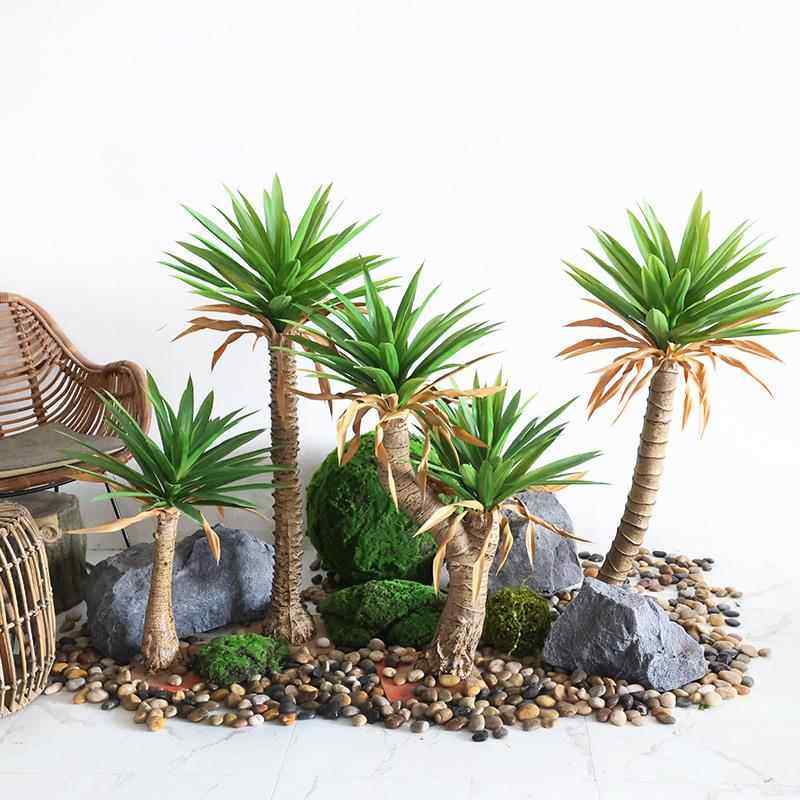 大VPC型仿真剑麻龙舌盆栽热沙生植物卖场橱窗民宿带庭造院景观兰