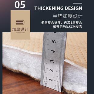 秋冬季通躺垫子午睡IEM椅子坐垫靠一体办公用室午垫休折叠椅摇椅