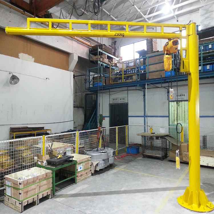厂家悬臂吊小型单梁悬臂吊车0.25T旋臂吊定柱式悬臂起重机