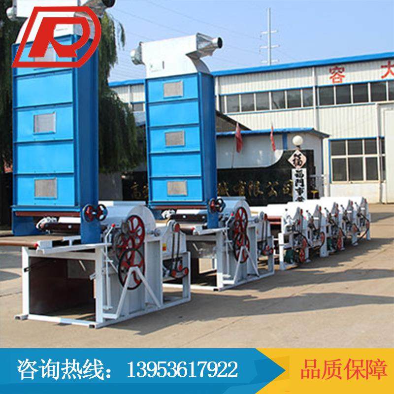 纺织废料无纺布开松清弹一体机棉花开花机清弹机设备