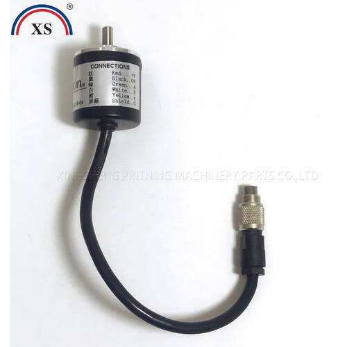 全新折页机IGV28-0007 PP-6-ABO-E7-2-5旋转编码器轴5mm6线