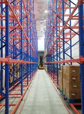 型山东重立体横梁式仓库架宽1高TGT8仓储高位米货架可层载货4吨