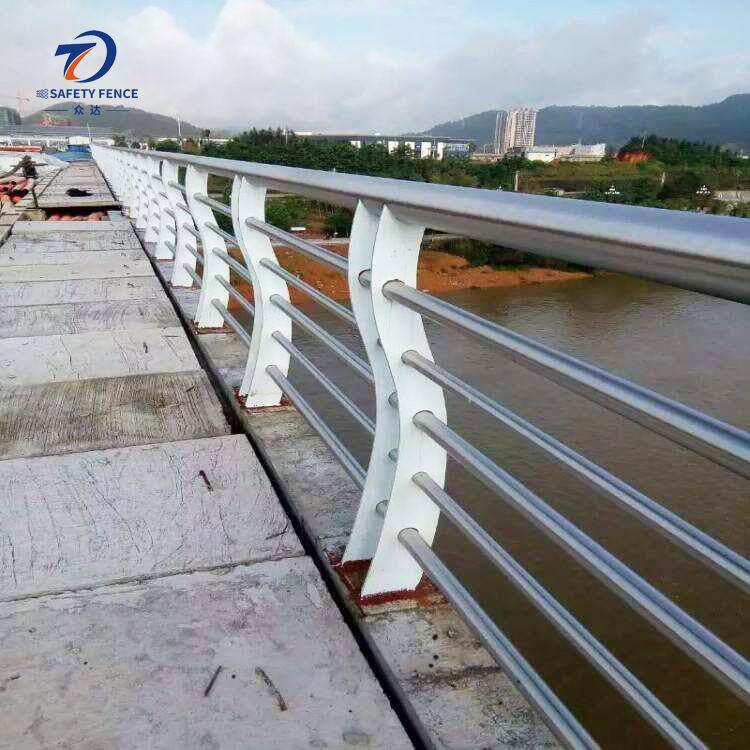 宁波众达桥梁护栏 景观天桥栏杆人行道护栏高架桥防护栏提供安装